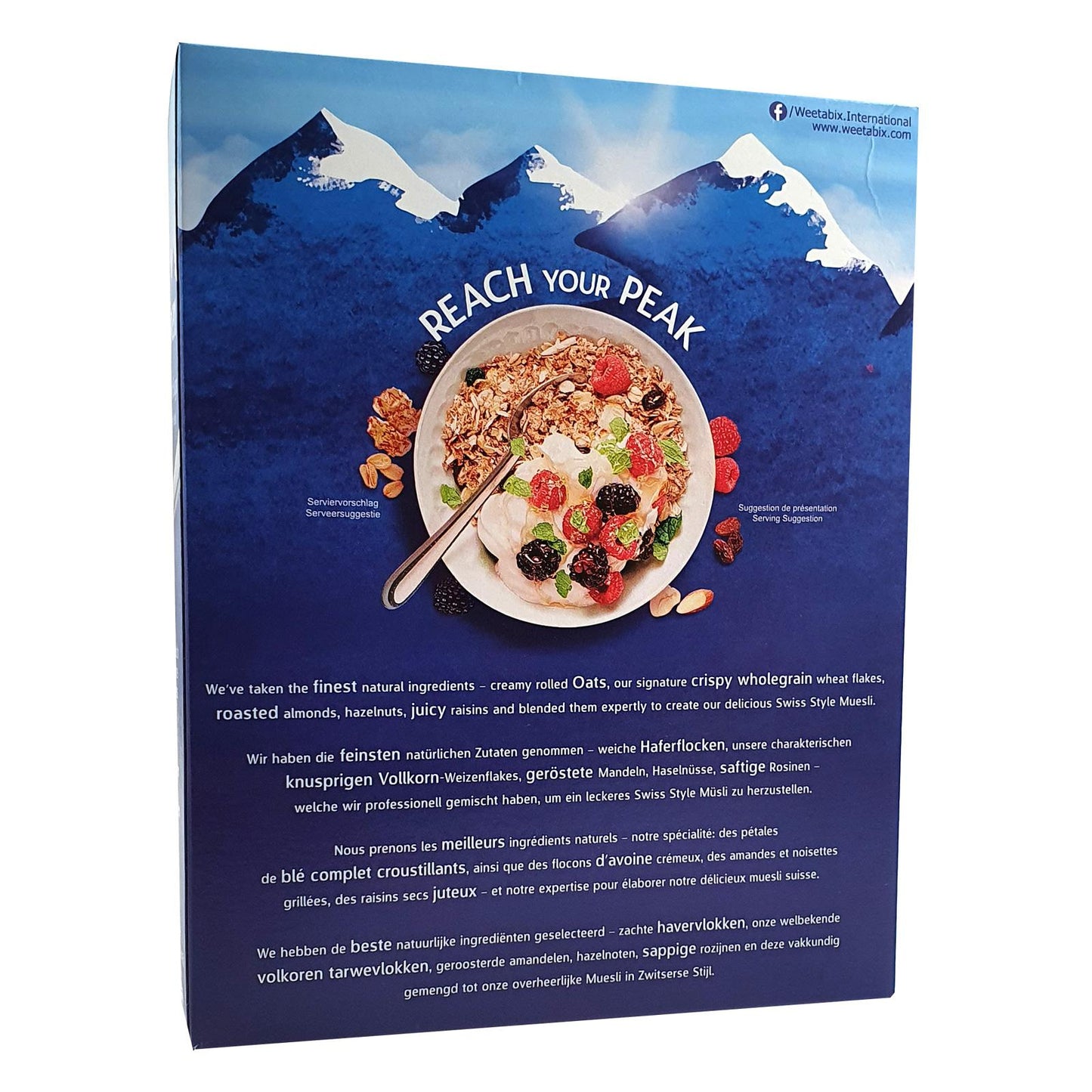 Swiss Style Müsli NO Added Sugar 560g Packung | Alpen