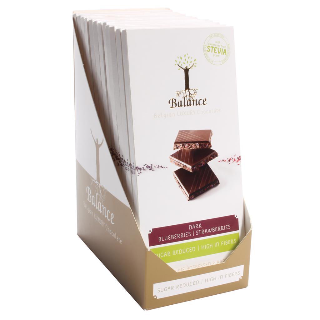 Belgian Luxury Chocolate 12 x 85g Tafel | Balance