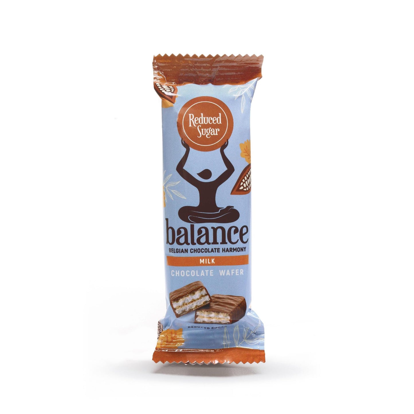 Milk Chocolate Wafer ohne Zuckerzusatz 30g | Balance