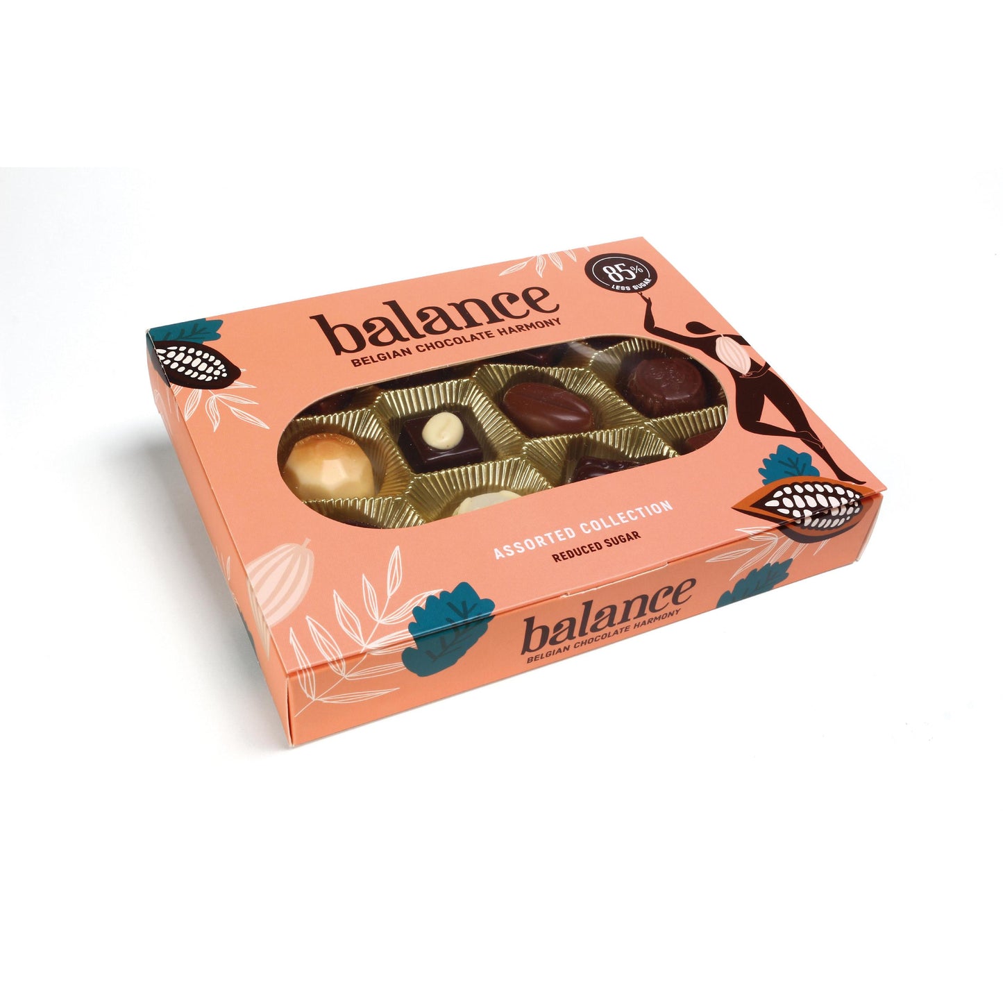 Pralinensortiment ohne Zuckerzusatz 145g | Balance