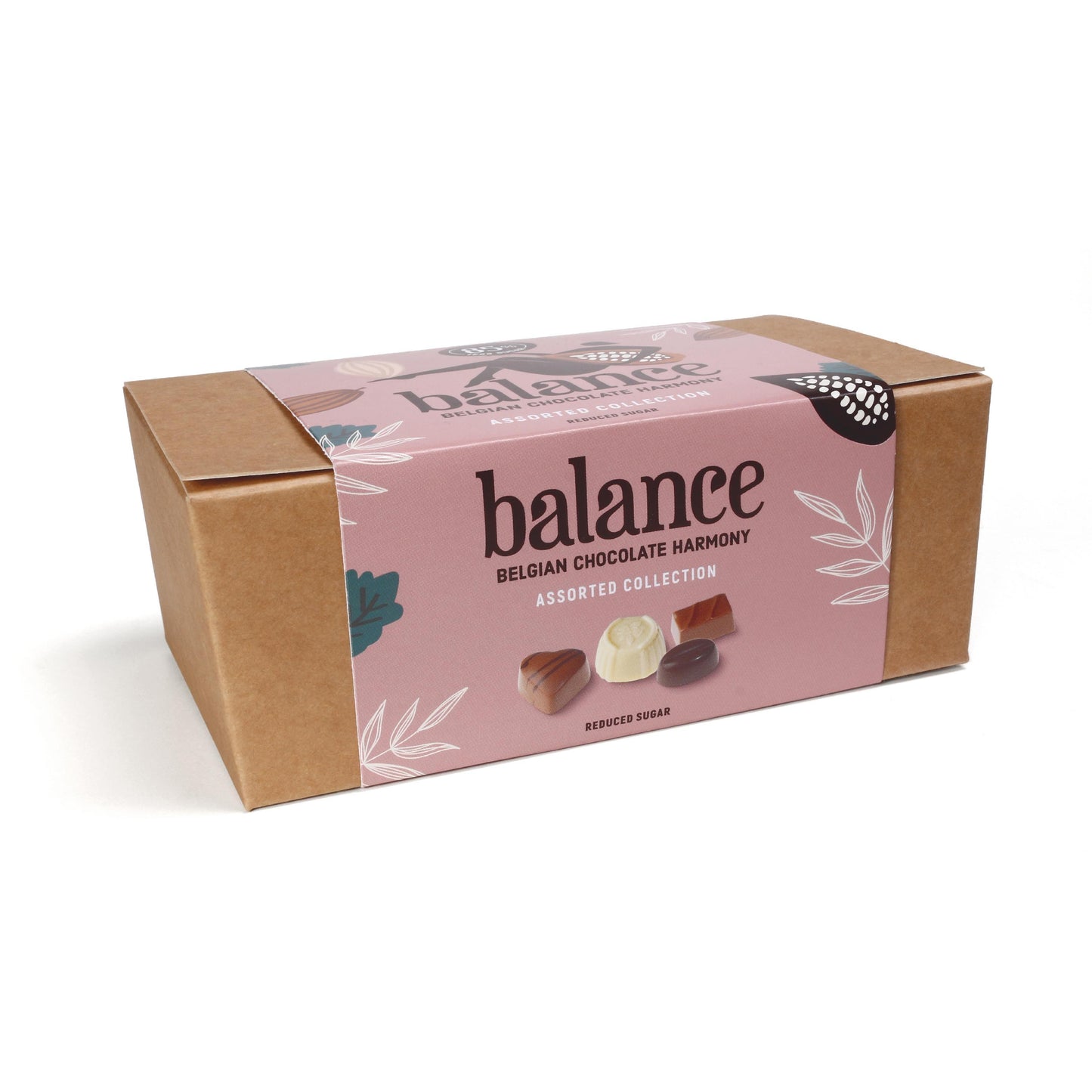 Pralinensortiment ohne Zuckerzusatz 195g | Balance