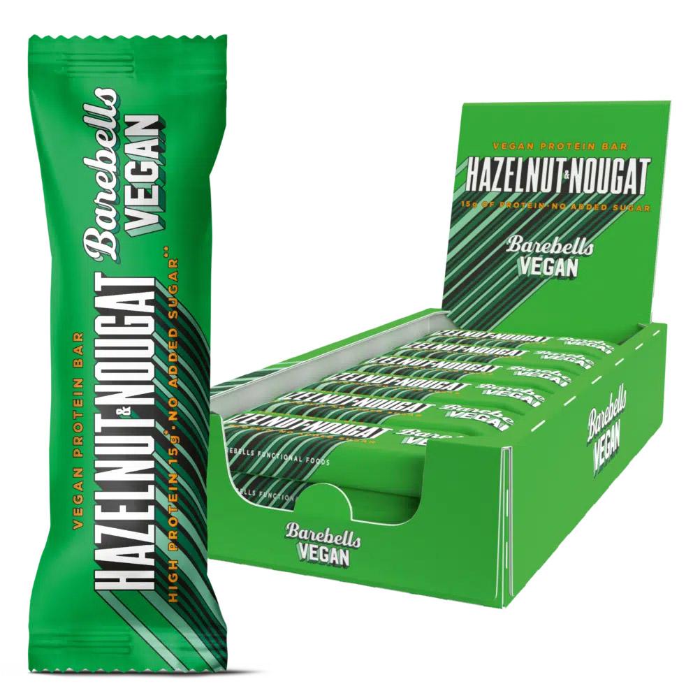 Vegan Protein Bar 12 x 55g Riegel | Barebells