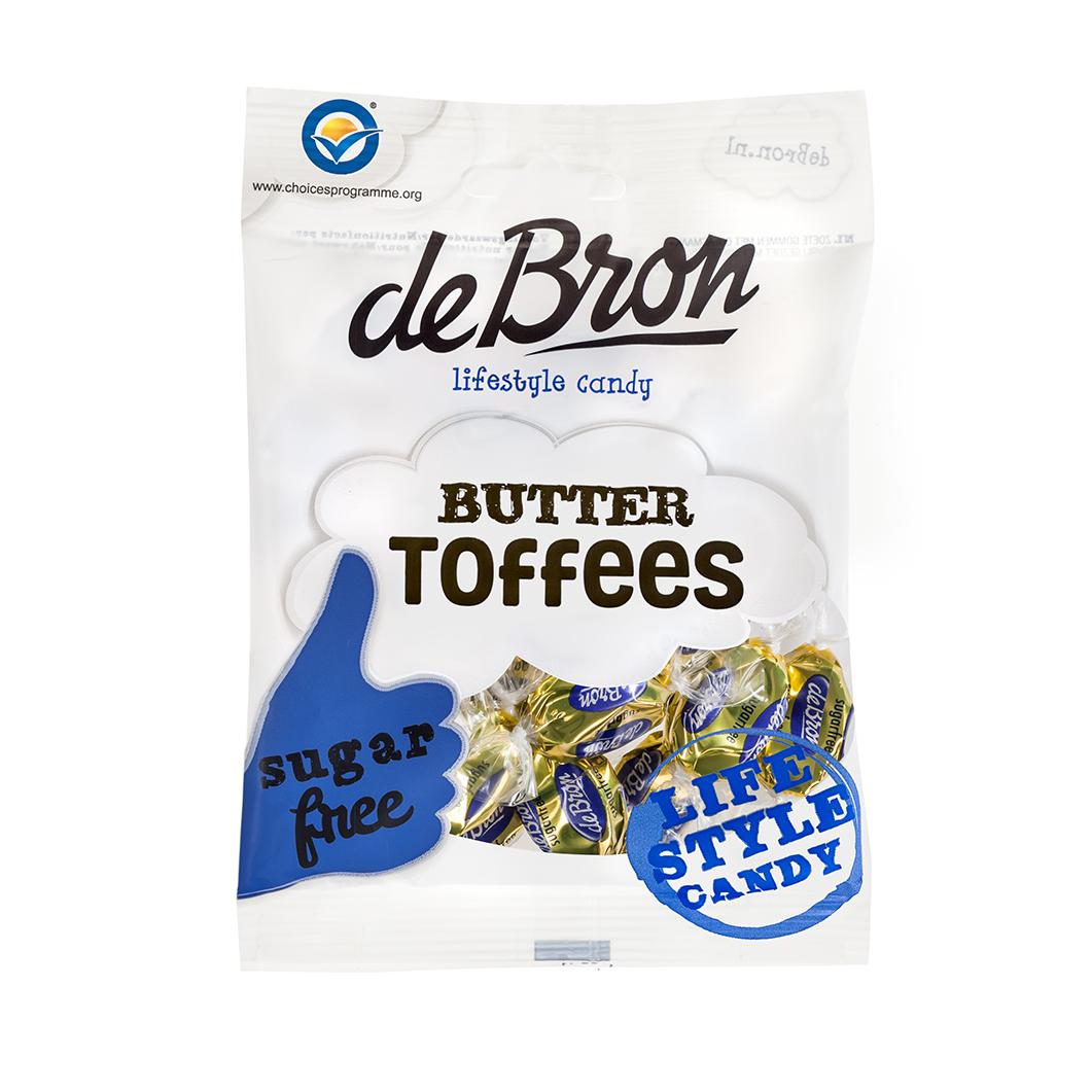 Zuckerfreie Butter Toffees 70g Beutel | De Bron