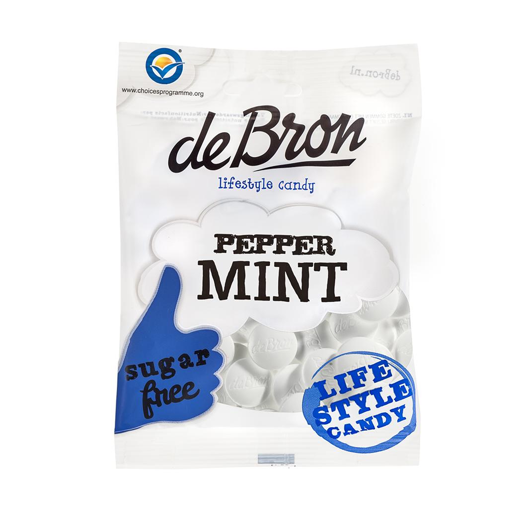 Zuckerfreie Pfefferminz Dragees (Petter Mint) 80g Beutel | De Bron