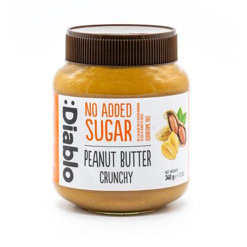 Erdnussbutter Peanut Butter 340g Glas | Diablo