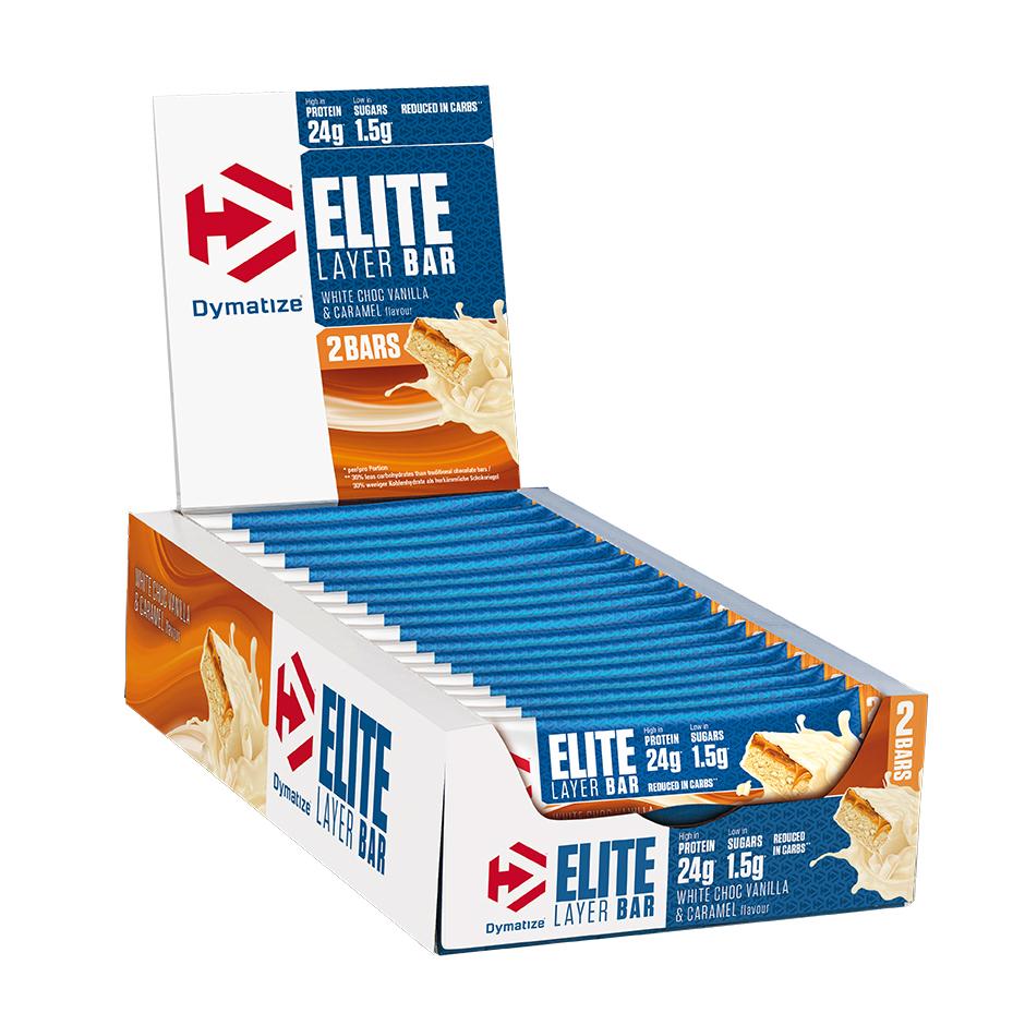 Elite Layer Bar 18 x 60g (=2x30g) Riegel | Dymatize