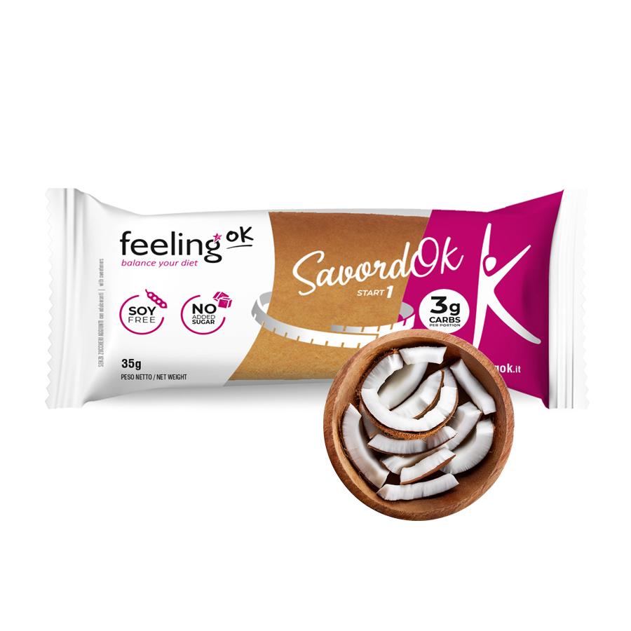 Protein Bisquit SavordOk Start 1 (32% Protein) 35g | Feeling OK