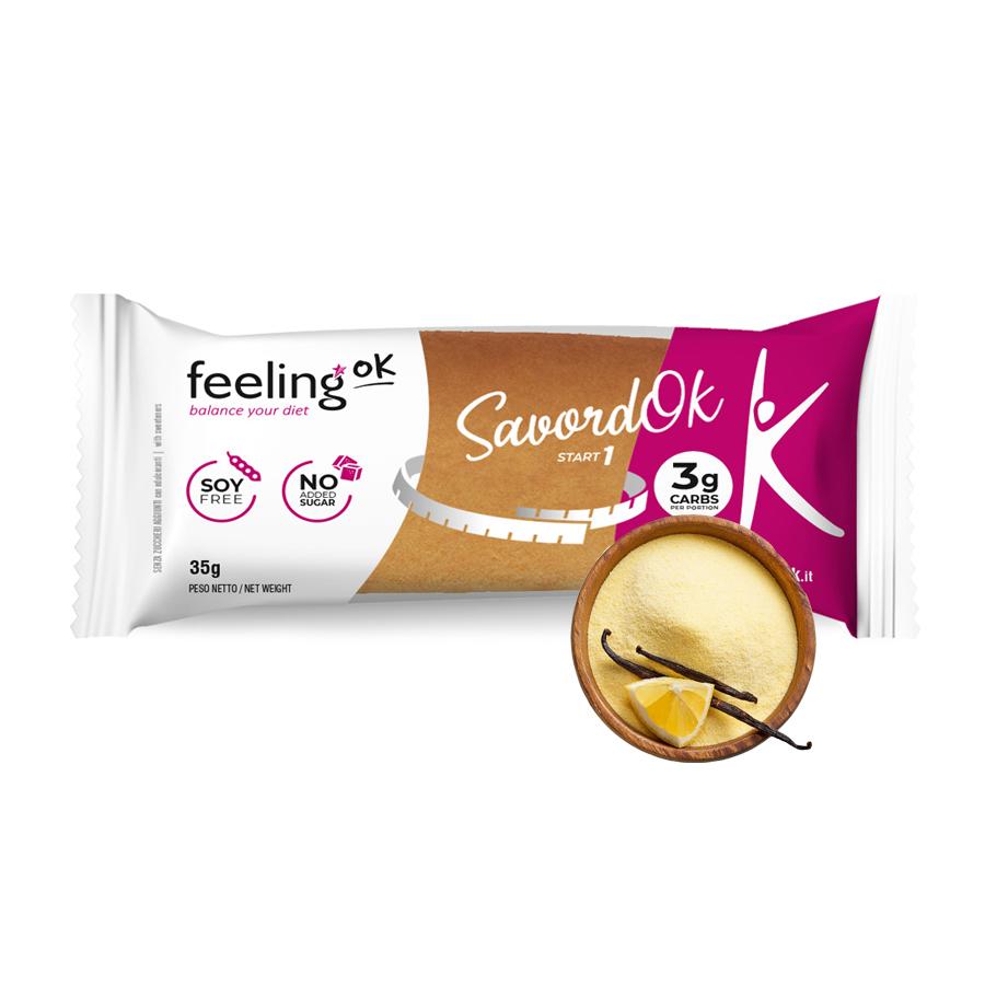 Protein Bisquit SavordOk Start 1 (32% Protein) 35g | Feeling OK