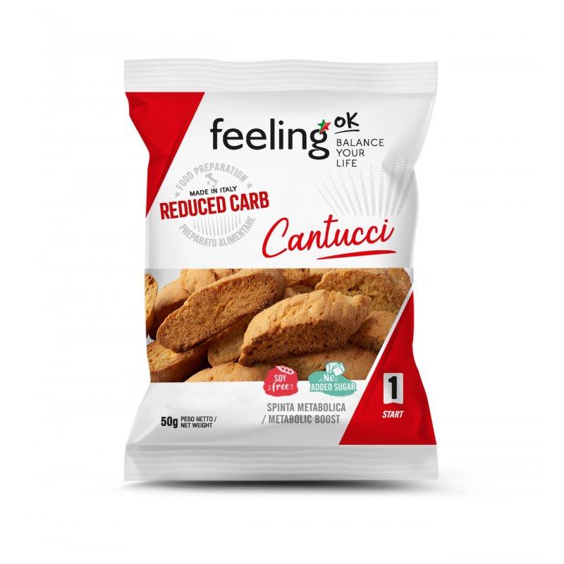 Protein Cantucci Brotchips Start 1 (30% Protein) 50g Beutel | Feeling OK