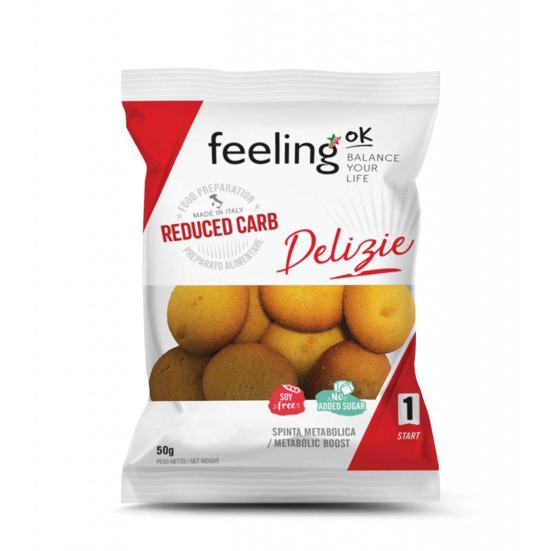 Protein Keks Delizia Start 1 (30% Protein) 50g Beutel | Feeling OK