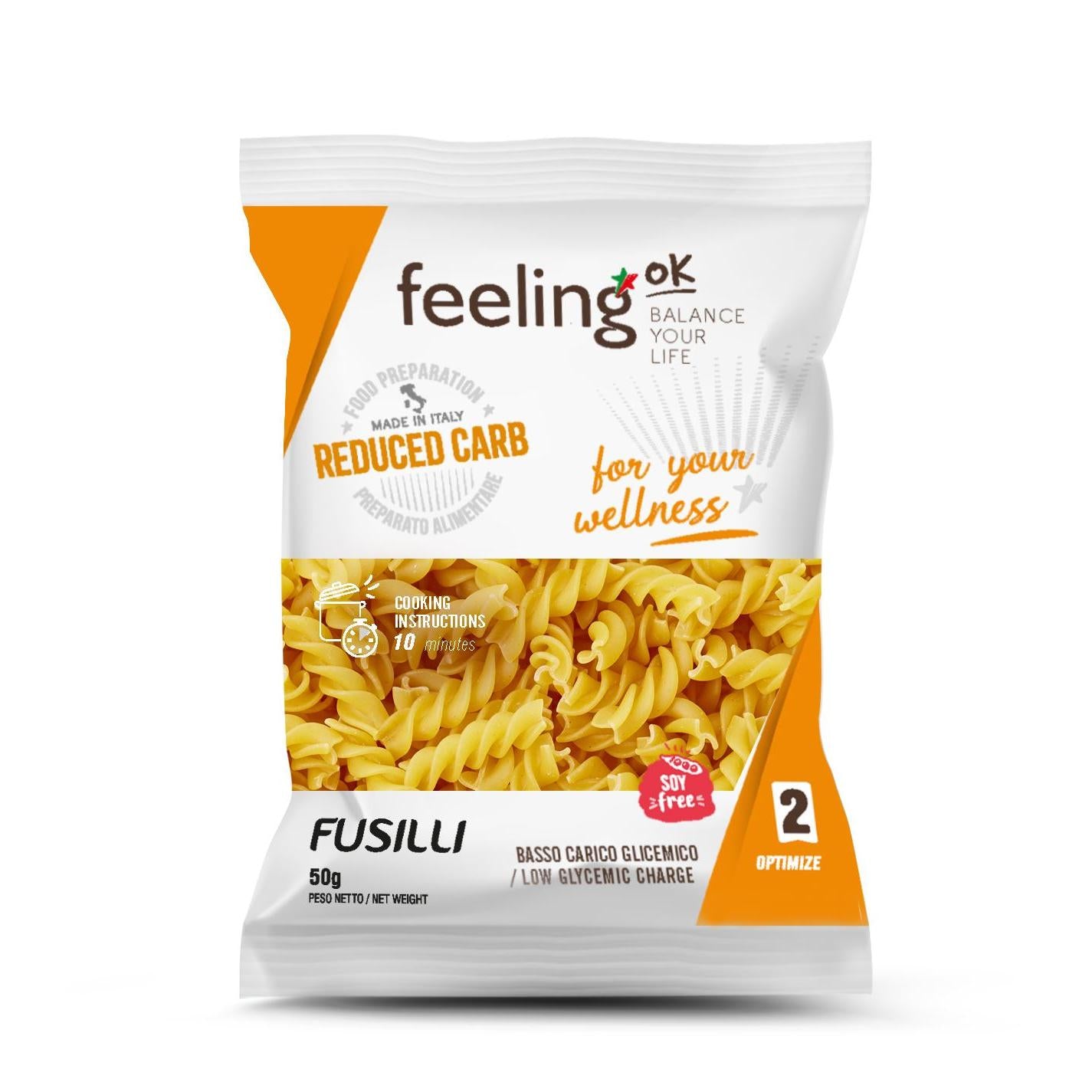 Protein Nudeln Optimize 2 (30% Protein) 50g Beutel | Feeling OK