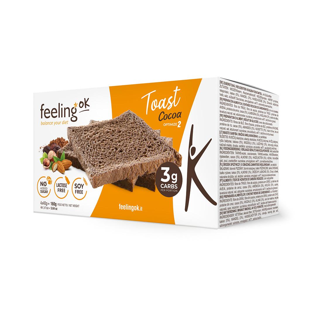 Toasts (Zwieback) Optimize 2 (20% Protein) 160g | Feeling OK