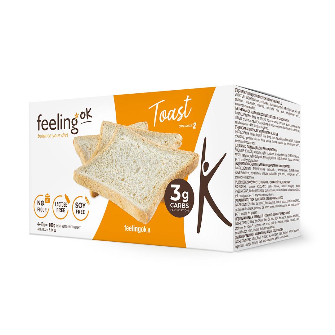 Toasts (Zwieback) Optimize 2 (20% Protein) 160g | Feeling OK