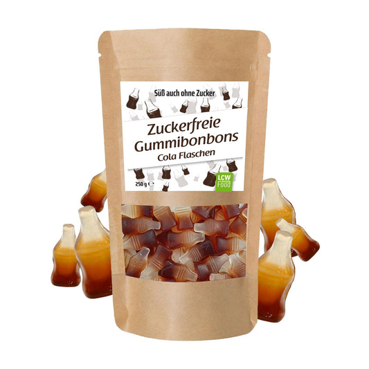 Zuckerfreie Gummibonbons 250g Beutel | LCW