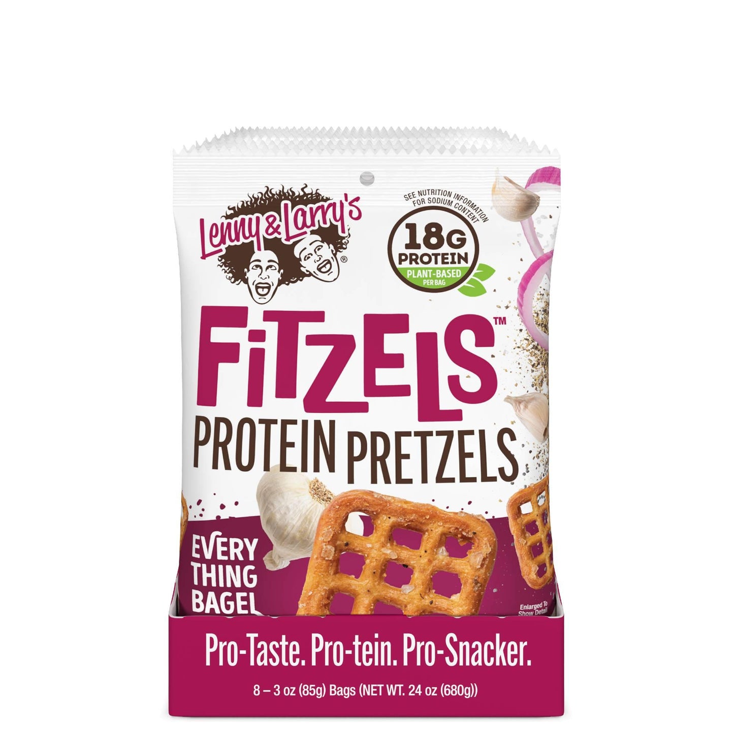 Fitzels Protein Brezeln 1 x 85g Beutel | Lenny & Larry