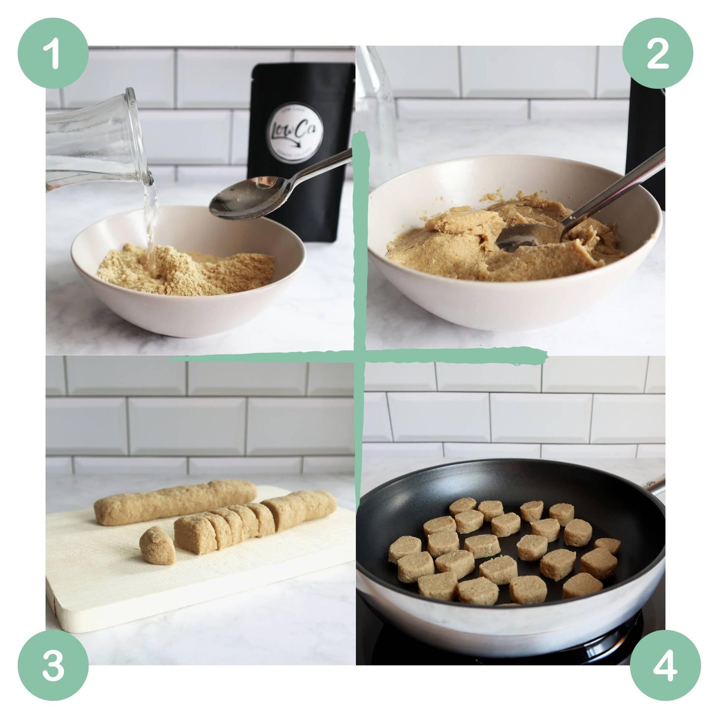 Gnocchi aus Kartoffelfasern | LowCa