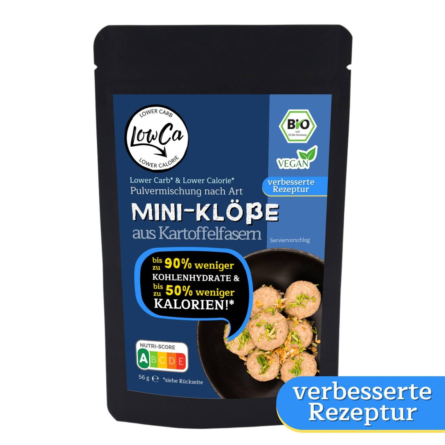 Mini Klöße aus Kartoffelfasern | LowCa