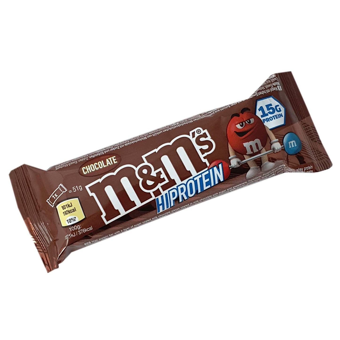 Hi Protein Bar 1 x 51g Riegel | M&M