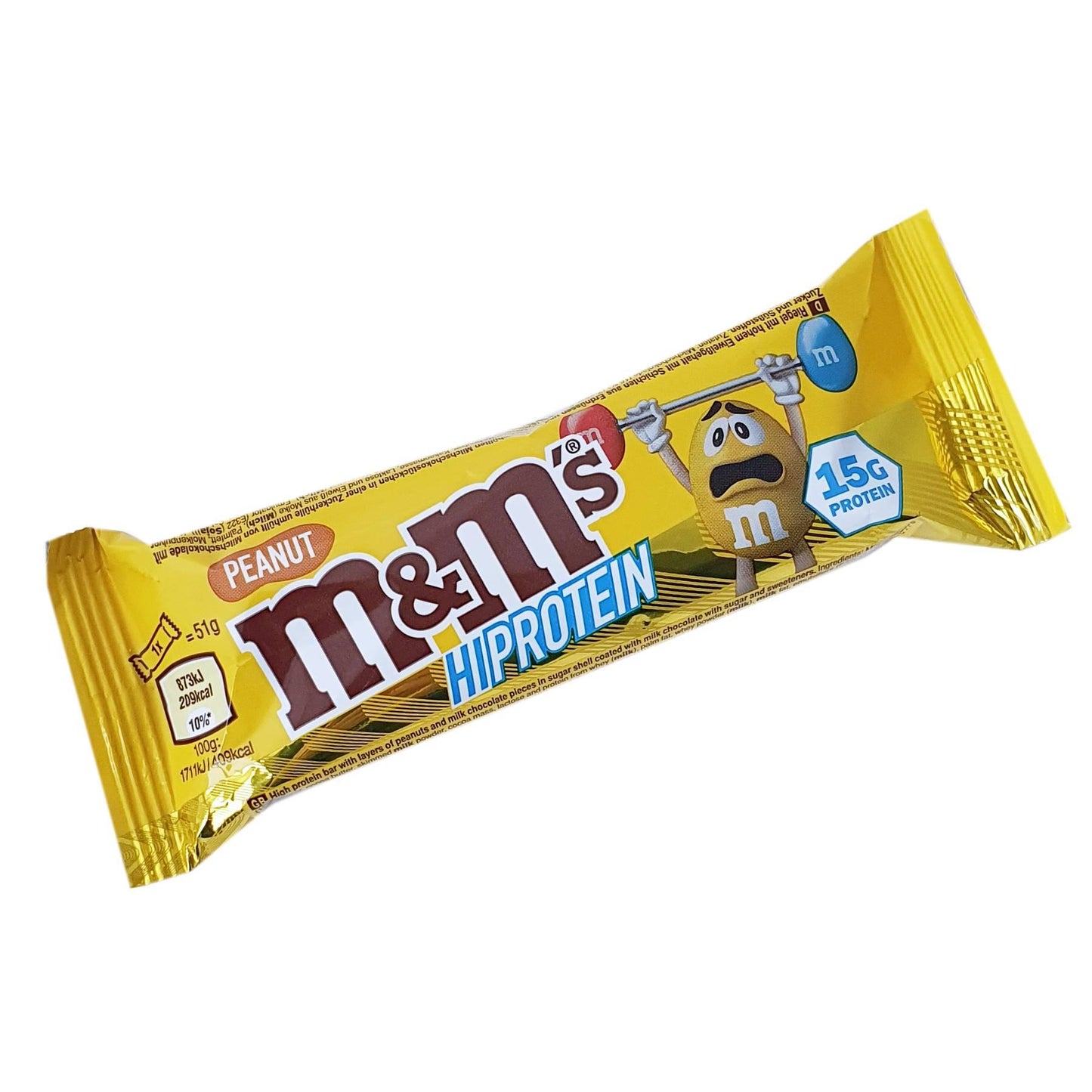 Hi Protein Bar 1 x 51g Riegel | M&M