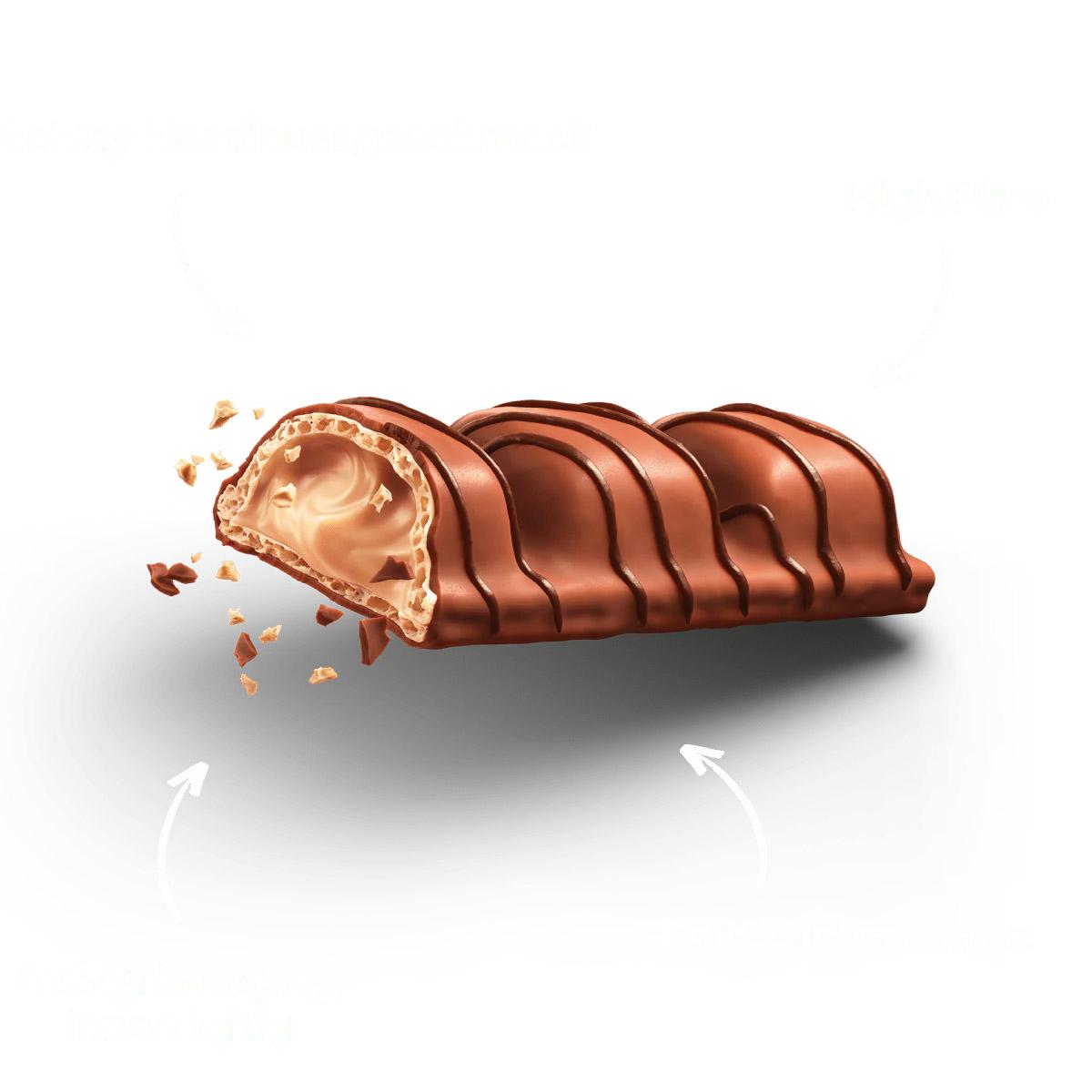 Crisp n Cream zuckerarmer Schokoriegel 20 x 22g Riegel | Neoh