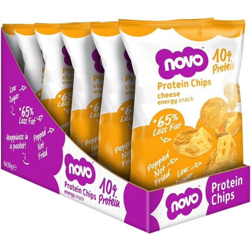 Protein Chips 6 x 30g Beutel | Novo