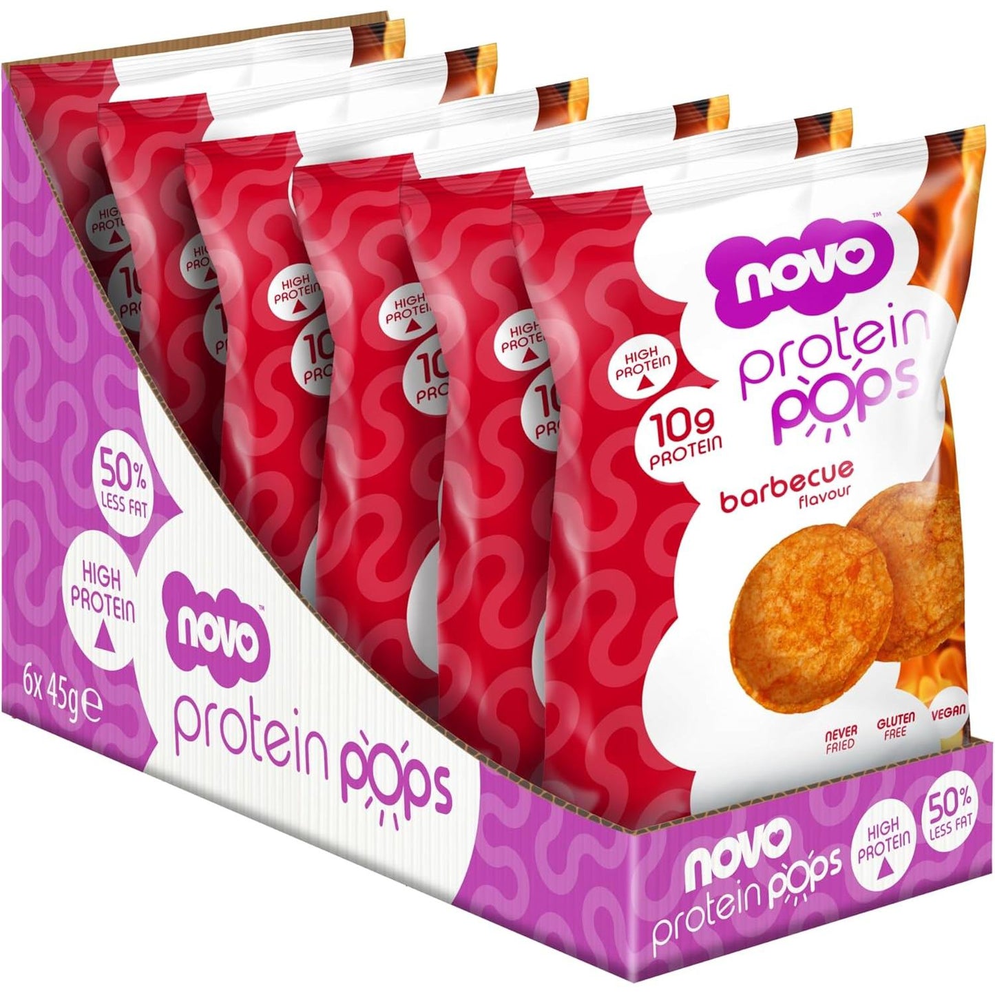 Protein Pops 6 x 45g Beutel | Novo