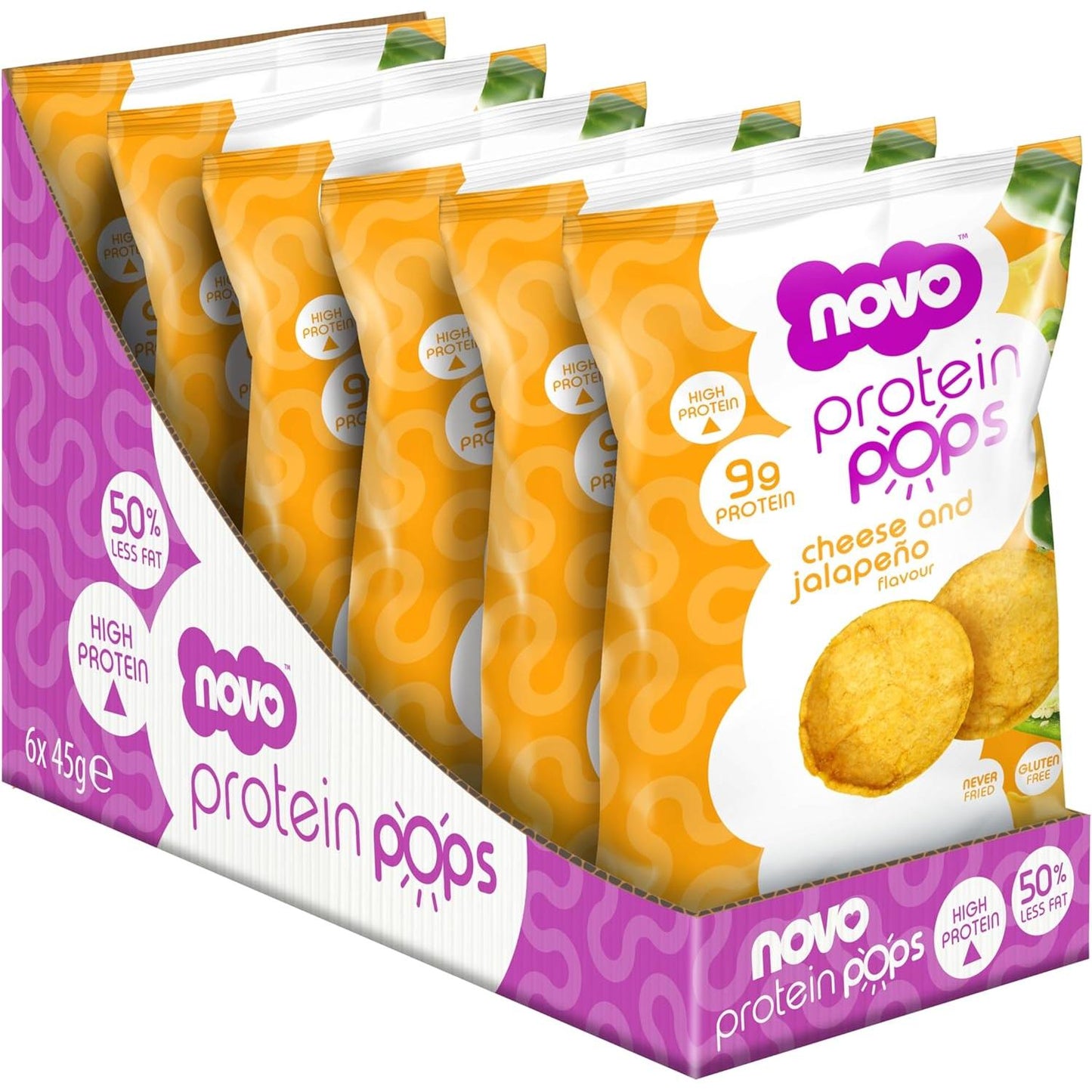 Protein Pops 6 x 45g Beutel | Novo