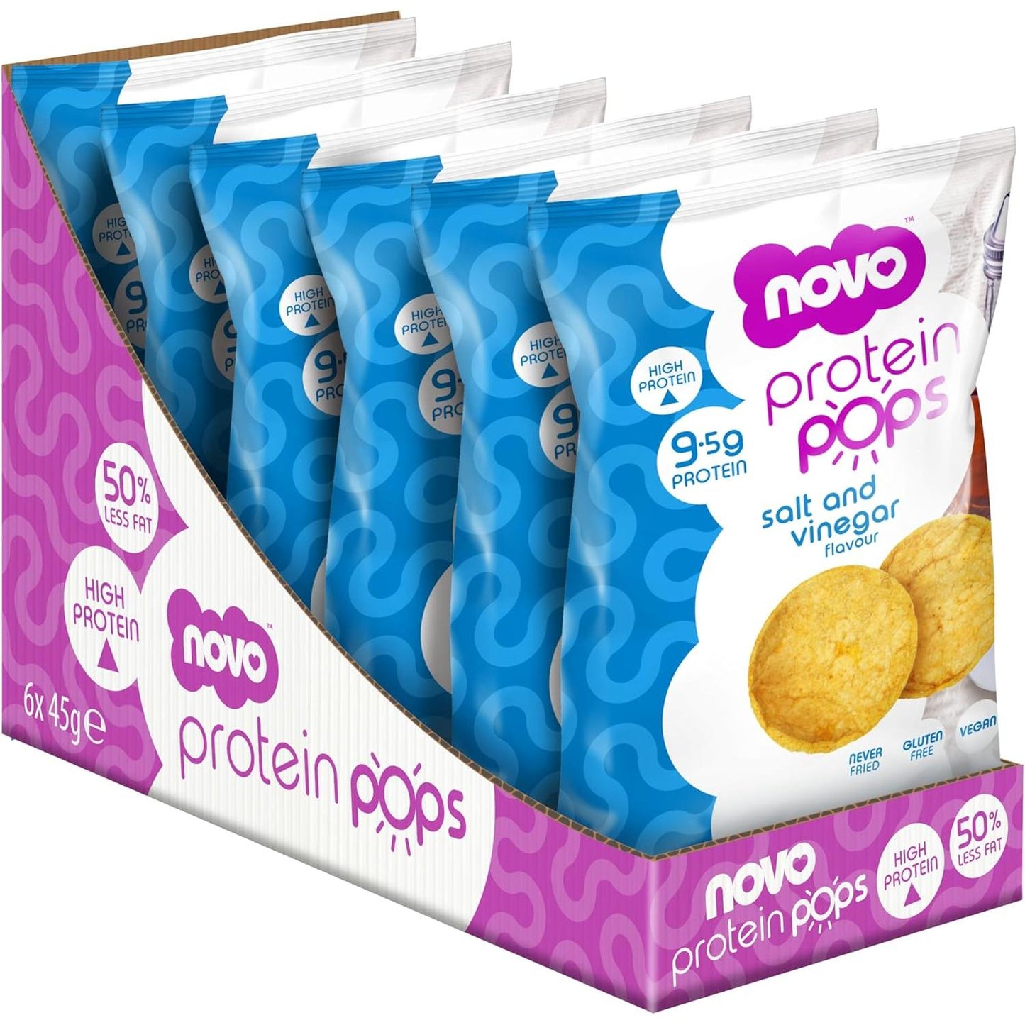 Protein Pops 6 x 45g Beutel | Novo