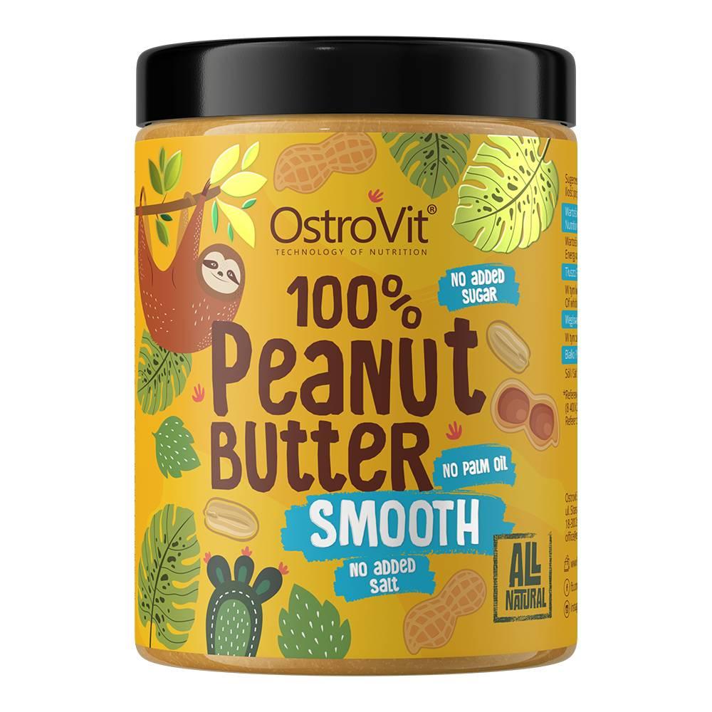 100% Peanut Butter 1000g Dose | OstroVit