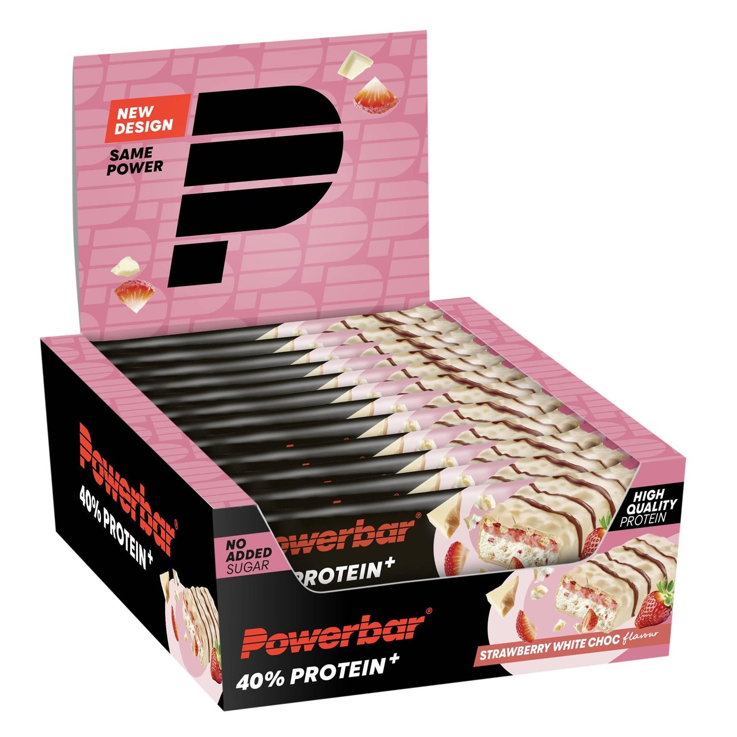 40% Protein + Crisp 12 x 40g Riegel | Powerbar