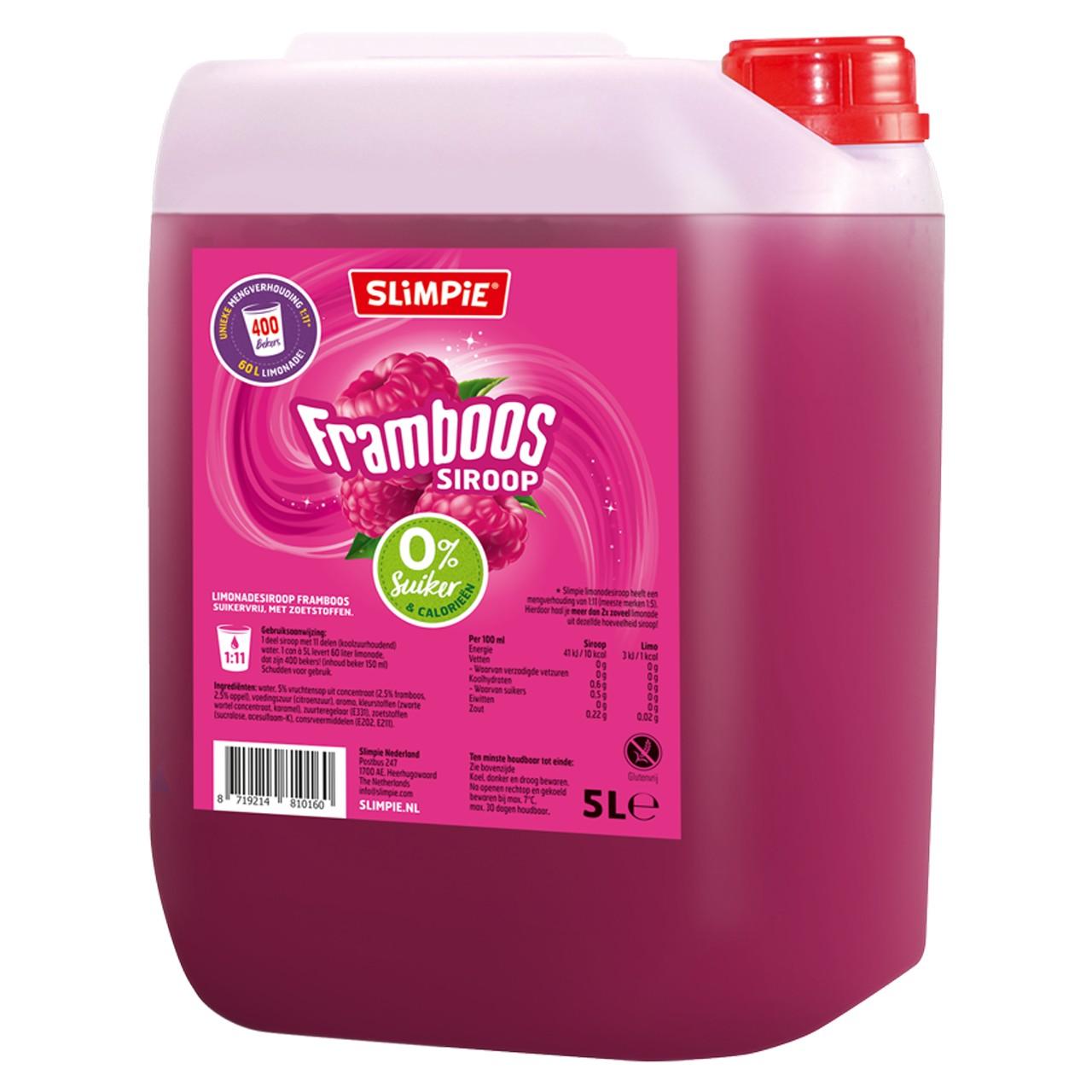 Zuckerfreier Limonaden - Sirup 5000ml Kanister | Slimpie