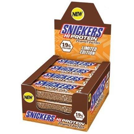 Hi Protein Bar 12 x 57g Karton Peanut Butter | Snickers