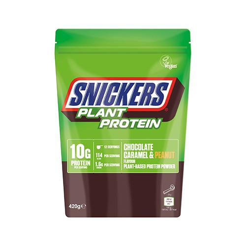 PLANT HiProtein Pulver 420g Beutel Chocolate Caramel & Peanut | Snickers