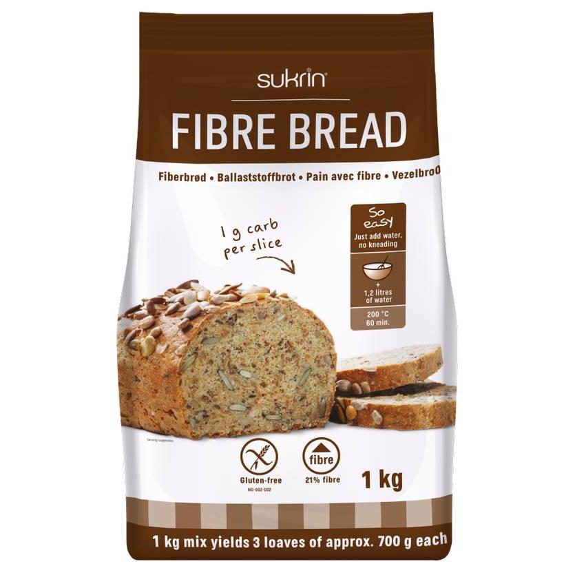 Fibre Bread Brotbackmischung ballaststoffreich 250g Packung | Sukrin