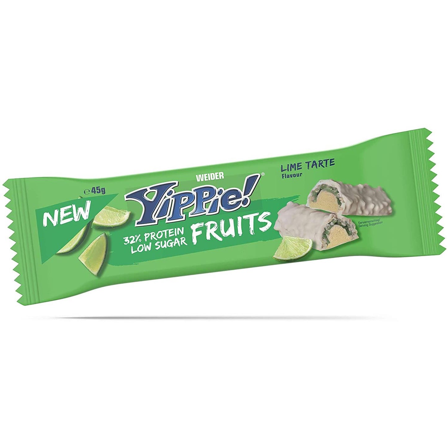 Yippie! Bar Fruits Low Sugar 1 x 45g Riegel | Weider