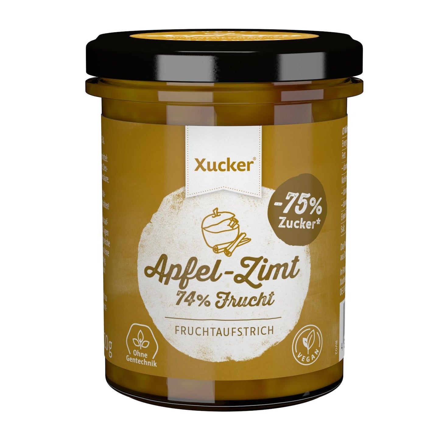 Fruchtaufstrich mit Xylit 220g Glas | Xucker