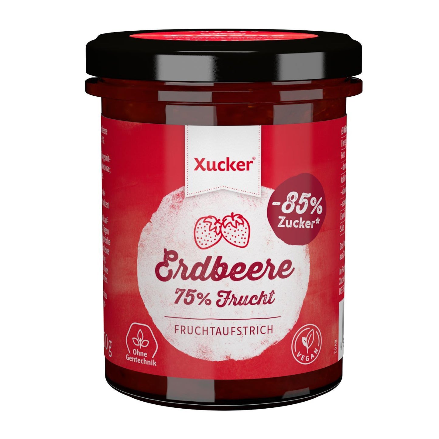Fruchtaufstrich mit Xylit 220g Glas | Xucker