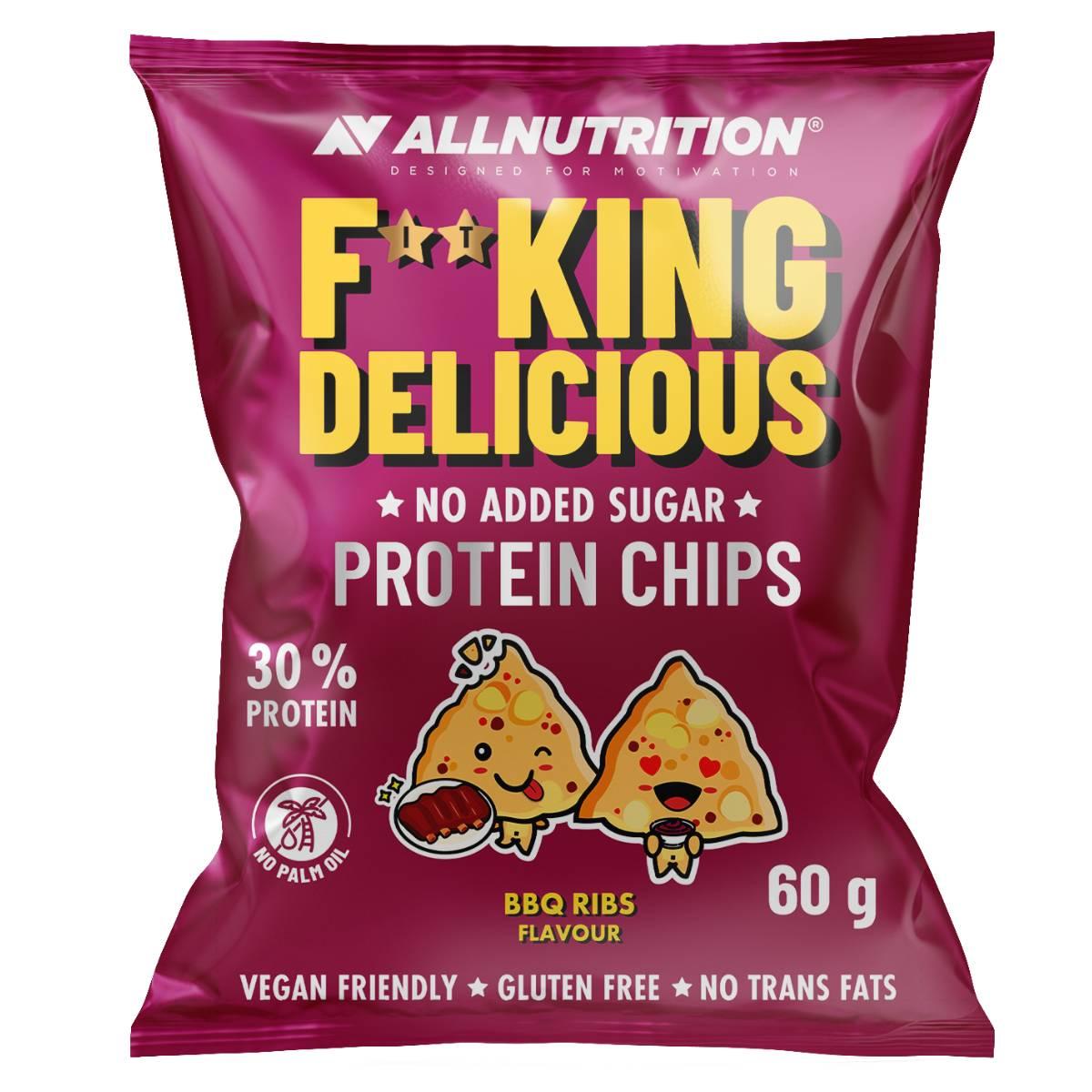 Fitking Delicious Protein Chips 60g Beutel | All Nutrition