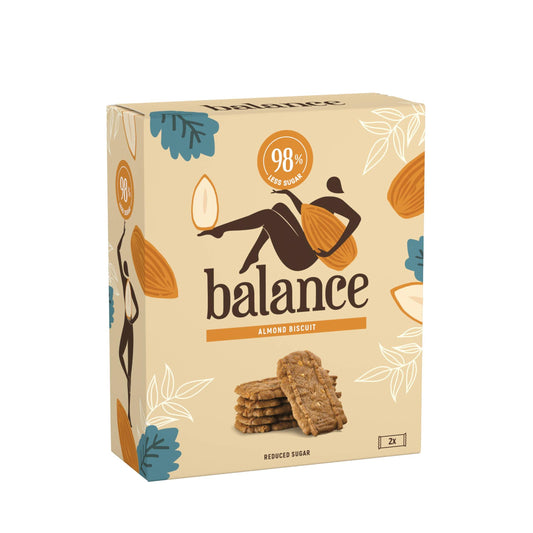 Traditionelle Mandel-Kekse ohne Zuckerzusatz 110g | Balance