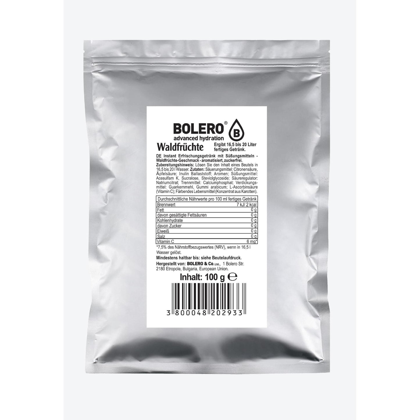 Drinks 88g - 100g Beutel | Bolero