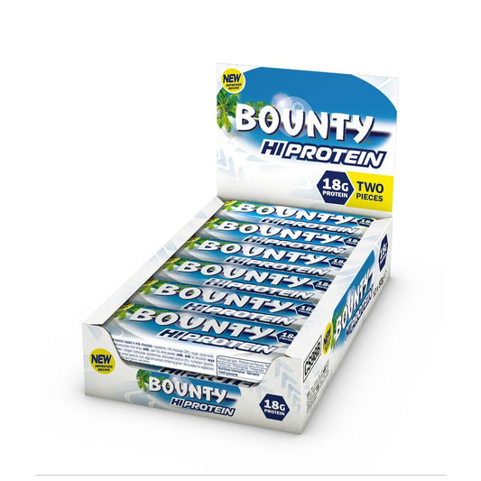 Hi Protein Bar 12 x 52g Riegel | Bounty