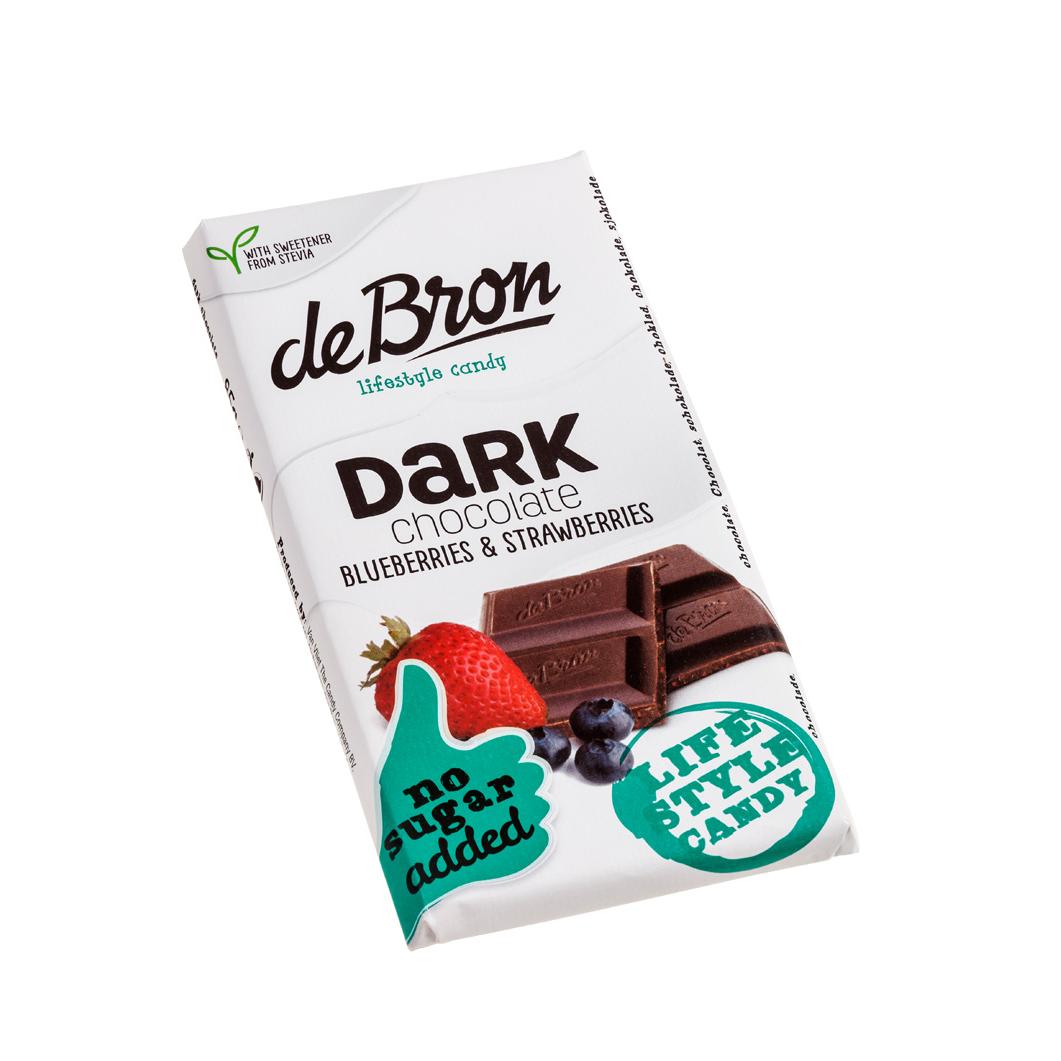 Schokolade mit Stevia 85g Tafel | De Bron