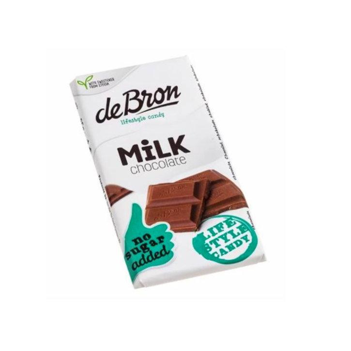 Schokolade mit Stevia 85g Tafel | De Bron