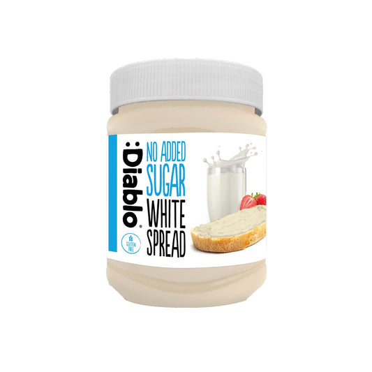 White Chocolate Spread ohne Zuckerzusatz 350g Glas | Diablo