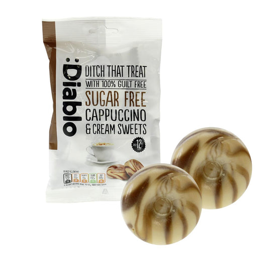 Zuckerfreie Sahne-Bonbons 75g Beutel | Diablo
