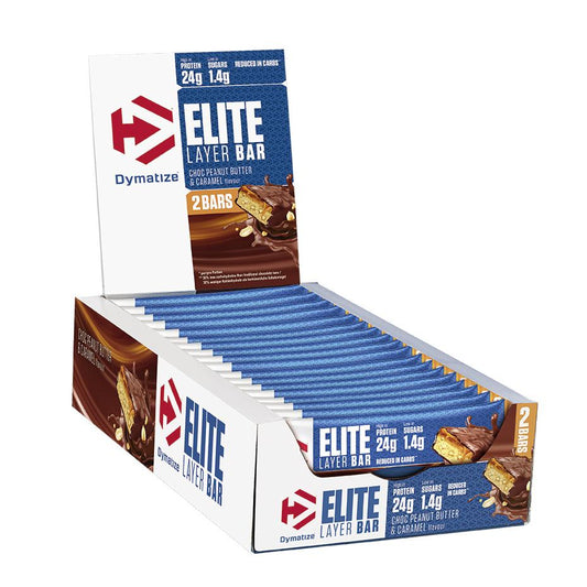Elite Layer Bar 18 x 60g (=2x30g) Riegel | Dymatize