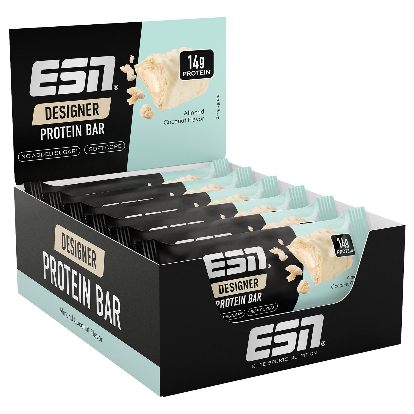 Designer Protein Bar 12 x 45g Riegel | ESN