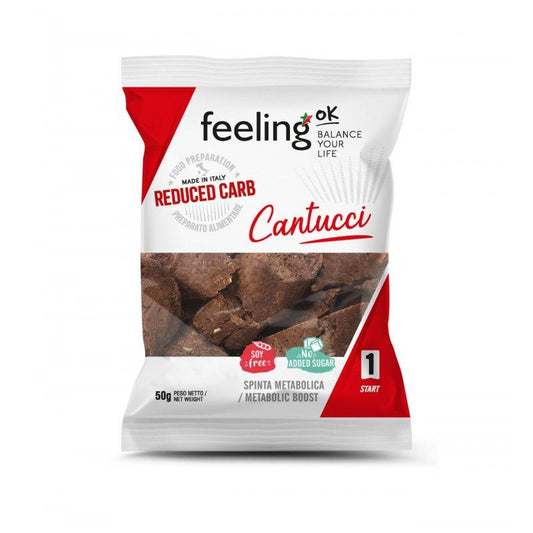 Protein Cantucci Brotchips Start 1 (30% Protein) 50g Beutel | Feeling OK