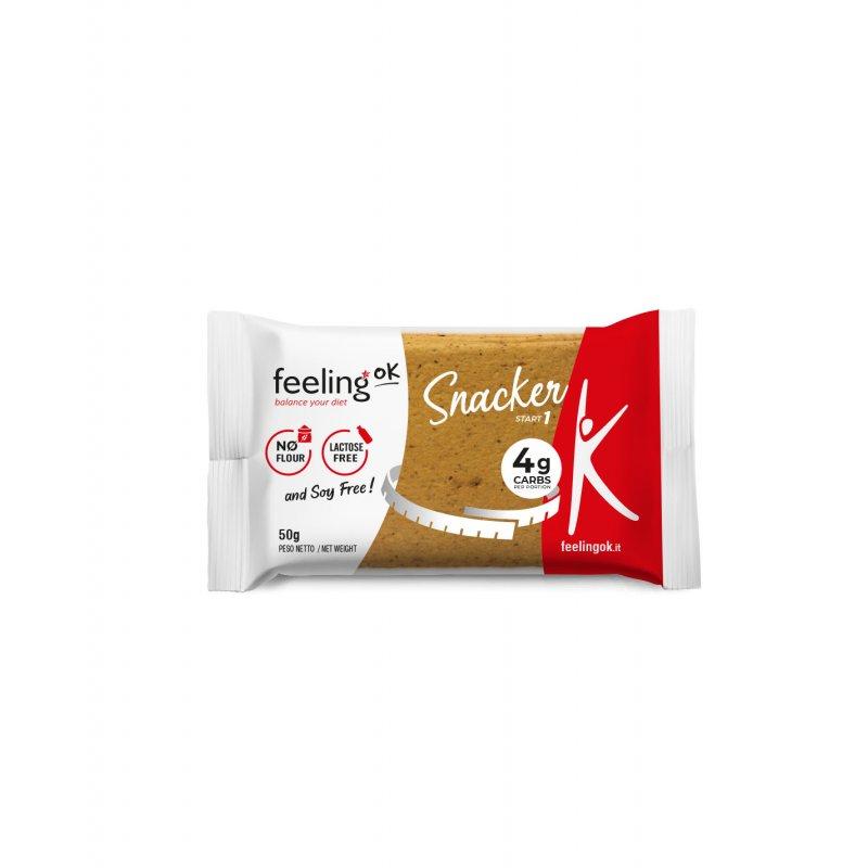 Protein Knäckebrot Snacker Start 1 (27% Protein) 50g | Feeling OK