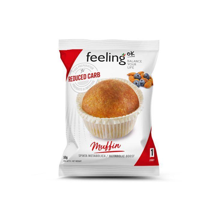 Protein Muffin Start 1 (24% Protein) 50g Natural | Feeling OK